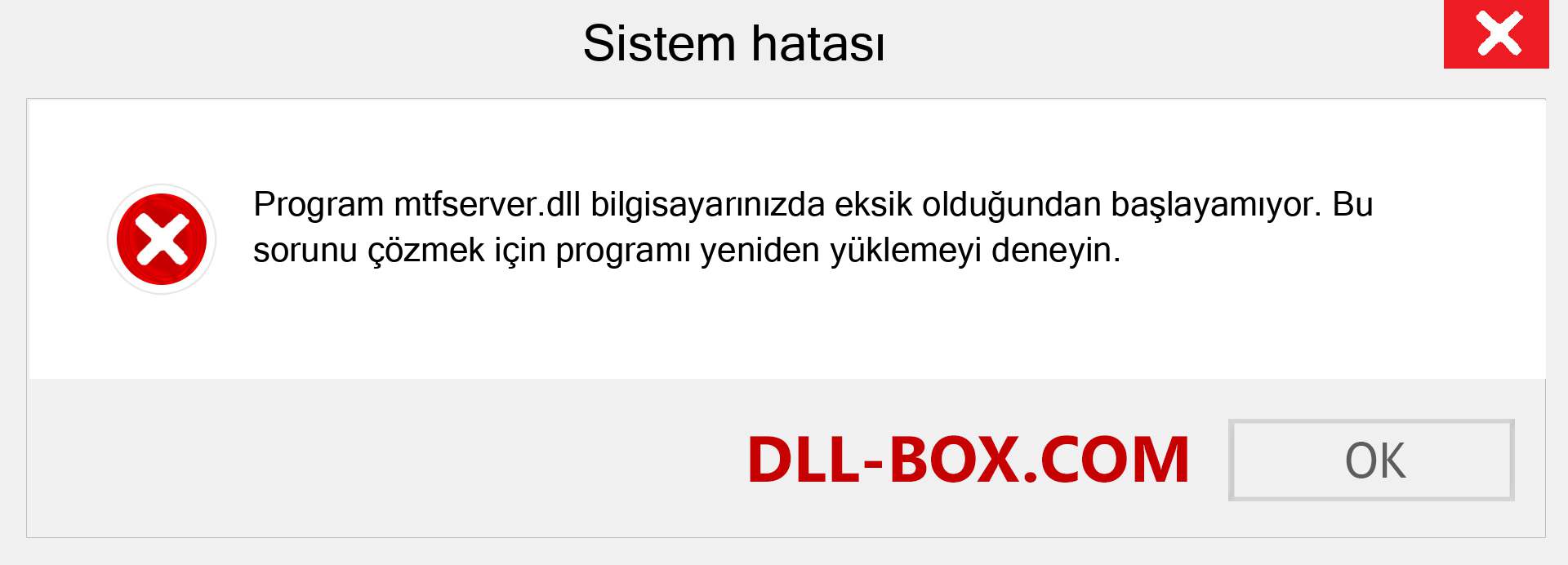 mtfserver.dll dosyası eksik mi? Windows 7, 8, 10 için İndirin - Windows'ta mtfserver dll Eksik Hatasını Düzeltin, fotoğraflar, resimler